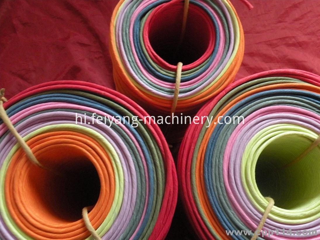 रंगीन मुड़ कागज रस्सी Colorful Twisted Paper Rope